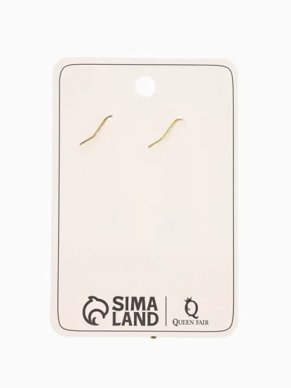 Серьги висячие со стразами &laquo;Восток&raquo;, веер, красные в чернёном золоте, 9 см