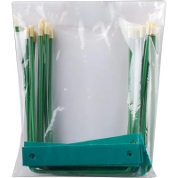 Механизм для скоросшивателя разъемный Attache металл/пластик,10 шт.,зеленый