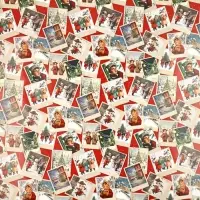 Набор упаковочной бумаги &laquo;Новогодняя&raquo;, 4 листа, 70&times;100 см