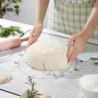 Коврик для выпечки и раскатки теста с разметкой, армированный, силикон, 60&times;50 см, чёрный