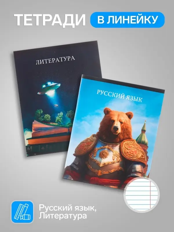 Набор предметных тетрадей Calligrata TOP &laquo;Школьный стиль&raquo;, 10 предметов, 48 листов, со справочным материалом, пластиковая обложка