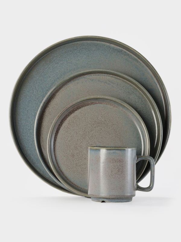 Тарелка Magistro Тарелка Magistro "Shadow" 21х2,2 см с бортом