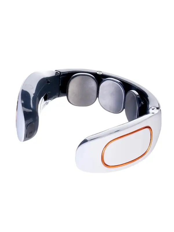 Массажёр для шеи Luazon LEM-50, 4 Вт, 4 режима, USB, от АКБ, белый