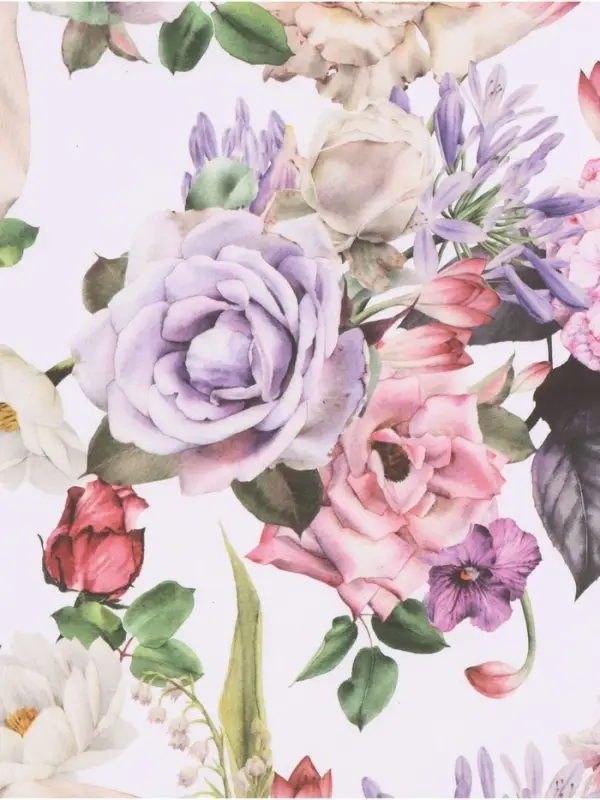 Бумага упаковочная крафт &laquo;Нежность&raquo;, 70&times;100 см, 1 лист