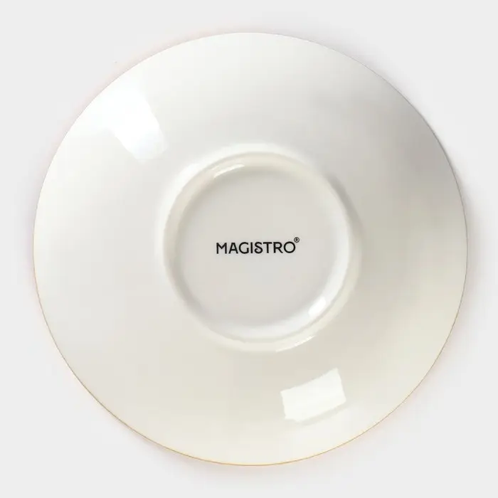 Салатник фарфоровый Magistro «Церера», 400 мл, d=16,5 см, цвет белый Салатник фарфоровый Magistro «Церера», 400 мл, d=16,5 см, цвет белый