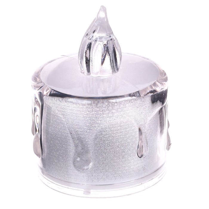 Свеча светодиодная «Романтик» горит жёлтым Свеча светодиодная «Романтик» горит жёлтым