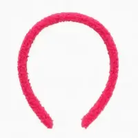 Ободок для волос плюшевый, розовый, Винкс