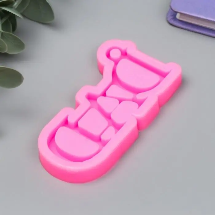 Силиконовый молд, форма для заливки «Надпись: Dad», 1×8×4.1 см Силиконовый молд, форма для заливки «Надпись: Dad», 1×8×4.1 см