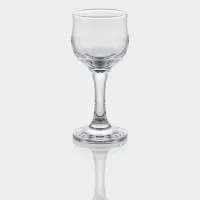 Набор рюмок для ликёра Paşabah&ccedil;e Tulipe, 55 мл, 6 шт., стекло, прозрачный