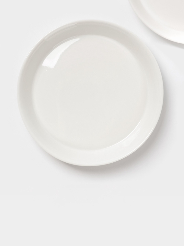 Набор тарелок глубоких 2 шт 21,5х3,5 см Magistro "White Snow" 600 мл