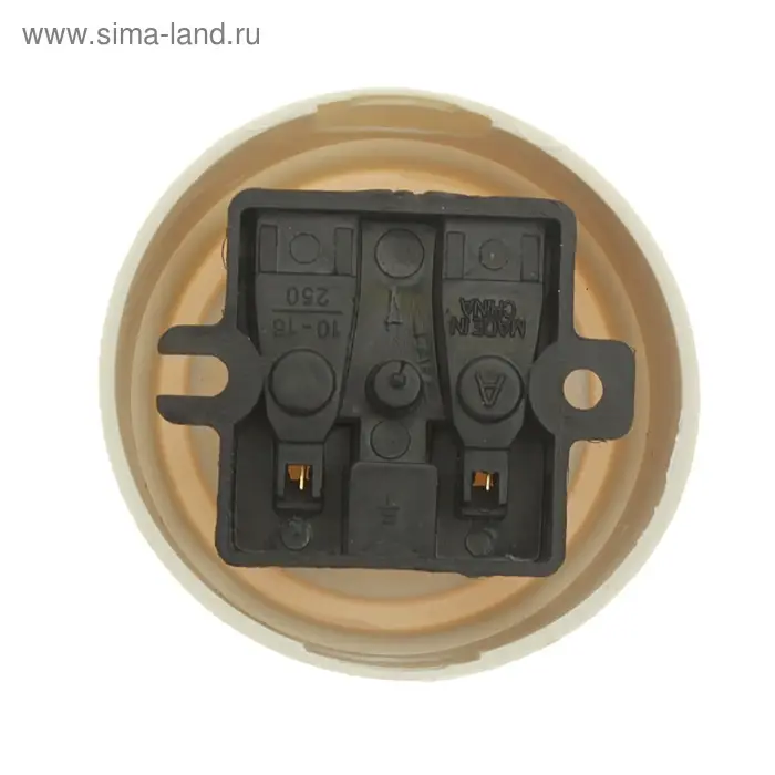 Розетка  Розетка "Хит", 220 В, 16 А, накладная, без защ/шторок, белая