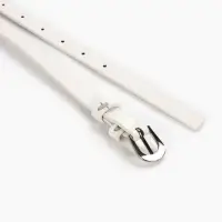 Ремень женский, пряжка металл, 1.4&times;105 см, белый