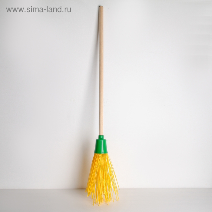 Метла полипропиленовая «Малыш», с черенком, малая, 95 см, цвет МИКС Метла полипропиленовая «Малыш», с черенком, малая, 95 см, цвет МИКС