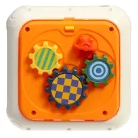 Сортер "Кубик" с шестеренками и фигурами