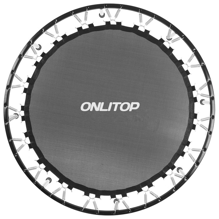Батут детский ONLITOP, d=122 см, цвет серый Батут детский ONLITOP, d=122 см, цвет серый