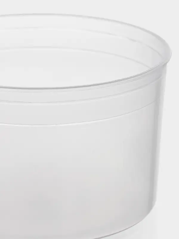 Контейнер пищевой ПластоС, 600 мл, с герметичной крышкой, d=13 см, h=8 см, пластик, прозрачный Контейнер пищевой ПластоС, 600 мл, с герметичной крышкой, d=13 см, h=8 см, пластик, прозрачный