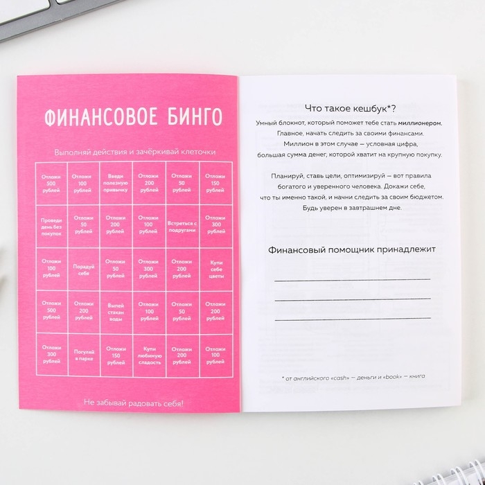 Блокнот для планирования финансов А6, 68 л «Склерозница» Блокнот для планирования финансов А6, 68 л «Склерозница»