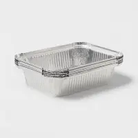 Набор форм для выпечки из фольги Доляна, 1.9 л, 26.5&times;19&times;5 см, 10 шт.