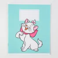 Тетрадь в линейку 12 листов, 5 видов МИКС, обложка мелованный картон, &laquo;Коты аристократы&raquo;