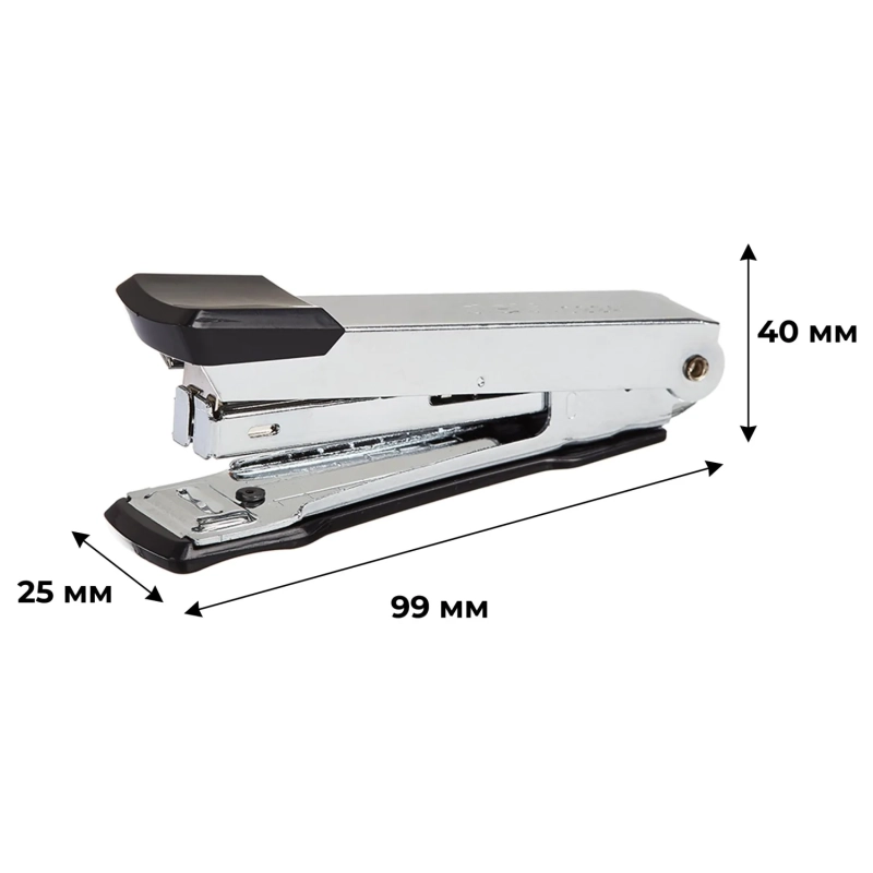 Степлер Attache MOMENT (№10) до 10 лист. черный антистеп