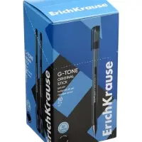 Ручка гелевая ErichKrause G-Tone Stick Original, узел 0.5 мм, чёрная