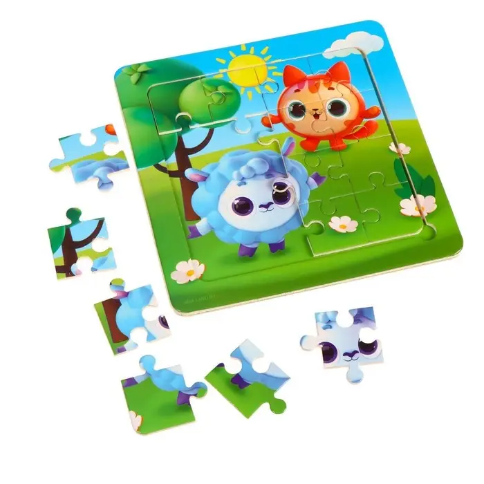 Пазлы «Весело играем», 16 элементов, 14×14 см Пазлы «Весело играем», 16 элементов, 14×14 см