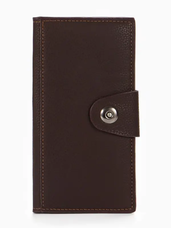 Портмоне мужское «Кайс», на магните, отдел для карт, монет, коричневое Портмоне мужское «Кайс», на магните, отдел для карт, монет, коричневое