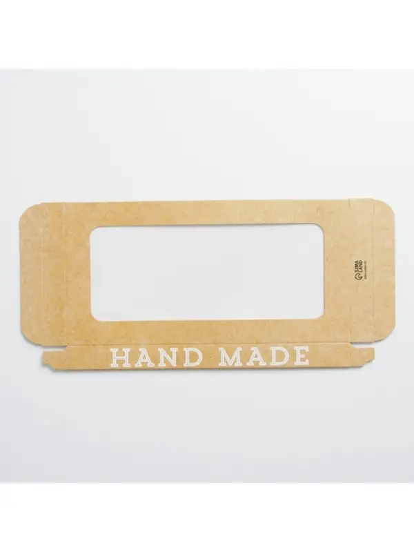 Коробка для шоколада, кондитерская упаковка, «Hand made», с окном, 17.3 х 8.8 х 1.5 см Коробка для шоколада, кондитерская упаковка, «Hand made», с окном, 17.3 х 8.8 х 1.5 см