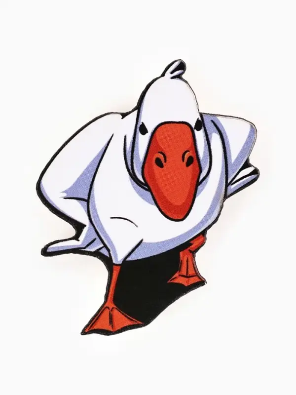 Значок в коробочке &laquo;Гусь&raquo;, 3.3&times;4 см