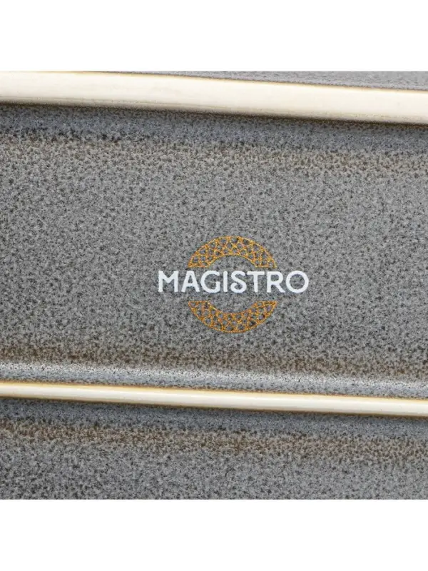 Блюдо Magistro Urban, 260 мл, 18&times;9.8&times;2.5 см, овальное, фарфор, серый