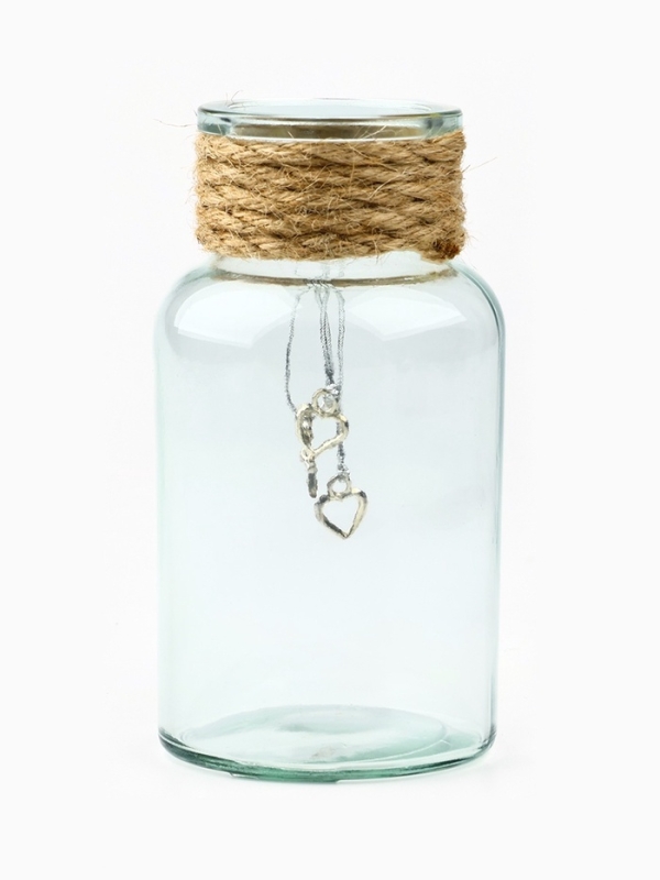 Ваза для цветов, прозрачная, 250 мл.