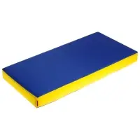 Мат ONLYTOP, 100&times;50&times;10 см, цвет жёлтый/синий