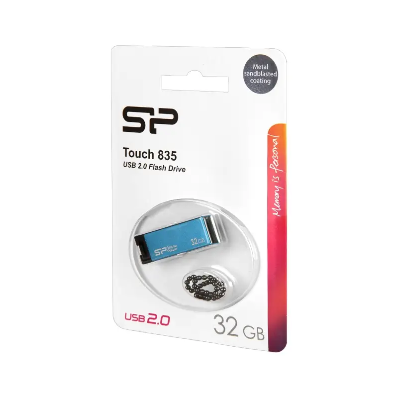 USB накопитель 32 GB Silicon Power Touch 835 Blue