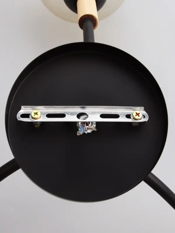 Люстра потолочная BayerLux &laquo;Гундер&raquo;, 3хЕ27, 40 Вт, черный, 57&times;57&times;25 см