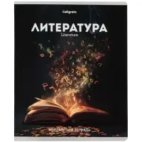 Тетради предметные 12 шт. &laquo;Черная серия&raquo;, 48 листов, со справочной информацией