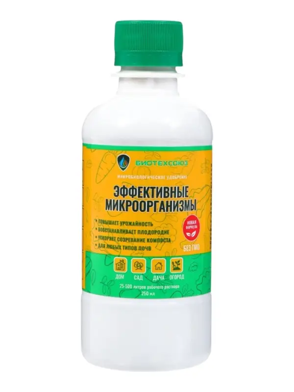 Биоудобрение, стимулятор &laquo;Биотехсоюз&raquo;, для всех видов культур, 250 мл