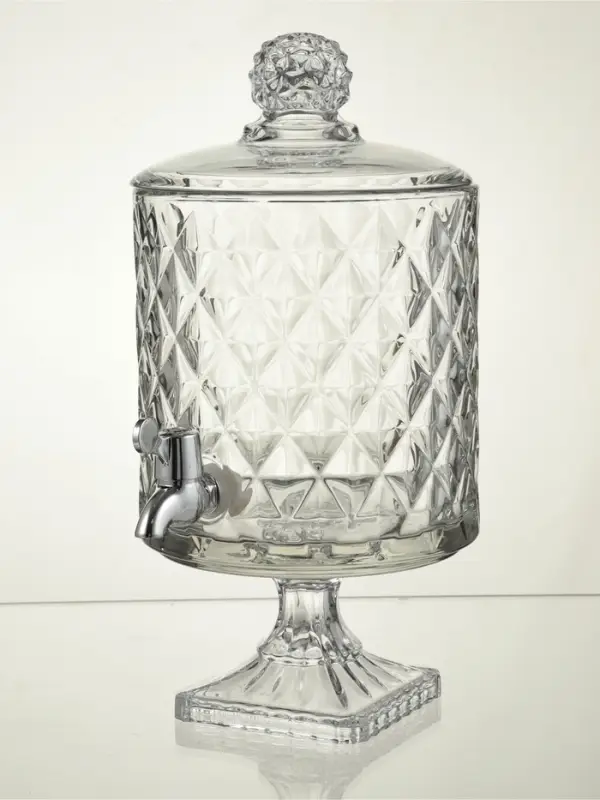 Диспенсер стеклянный на ножке "Круиз" 20х39 см