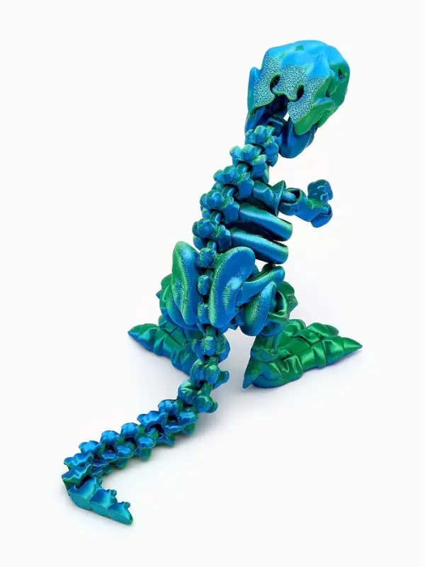 3Д - печатная игрушка &laquo;Динозавр&raquo;, подвижная, цвет МИКС