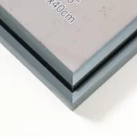 Фоторамка пластик 30х40 см "Остин" серый графит 44,2х34,2х1,5 см