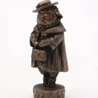 Фигурка декоративная &laquo;Деловой баран&raquo;, 11&times;4 см, бронза