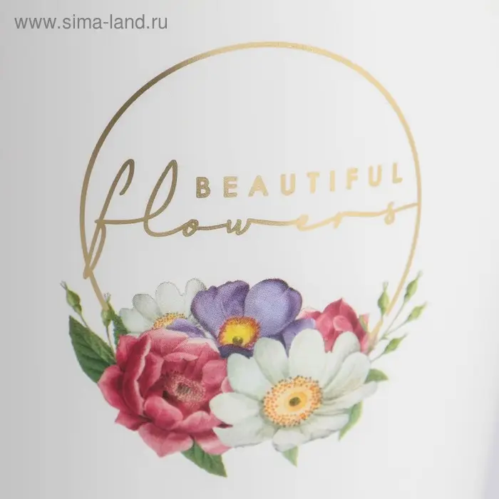Набор кашпо для цветов 3 в 1 «Beautiful», тиснение, 0,8 л, 11 х 12 см Набор кашпо для цветов 3 в 1 «Beautiful», тиснение, 0,8 л, 11 х 12 см