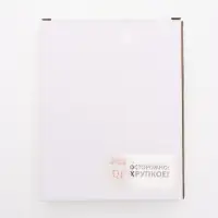 Зеркало настольное, с увеличением х2, двустороннее, 12&times;14.5 см, (9&times;12 см), прозрачное