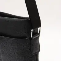 Сумка муж., 23*5,0*25, осн.отд на молн, 1внутр на молн, 2 нар.карм на мол, дл рем, черный