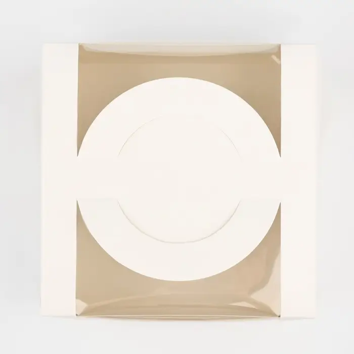 Коробка под бенто-торт с окном «Для тебя», 14 х 14 х 8 см