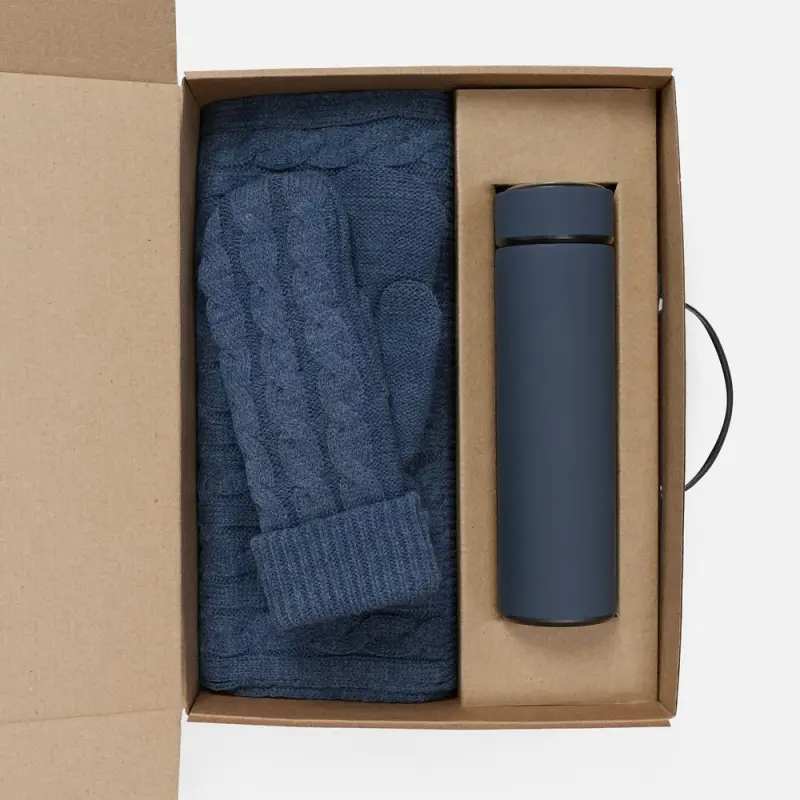 Набор Wintrish, синий меланж, размер S/M