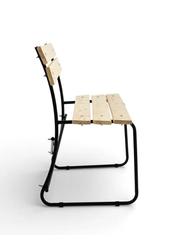 Скамейка деревянная, 120&times;50&times;82.5 см, для дачи и сада