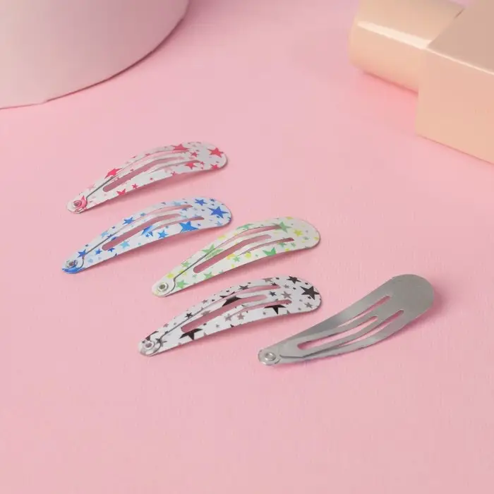 Невидимка для волос  Невидимка для волос "Классика" (набор 10 шт) звездочки