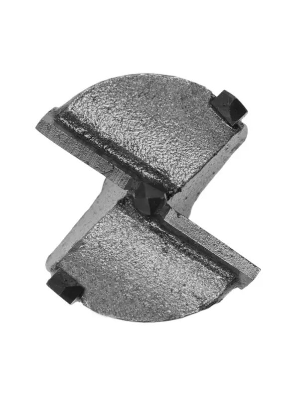 Сверло Форстнера ТУНДРА, твердосплавные пластины, цилиндрический хвостовик, 24 мм