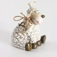 Фигурка &laquo;Бараш с птичкой на голове&raquo;, 9&times;7.5&times;9 см