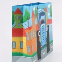 Пакет подарочный &laquo;Синий трактор&raquo;, 40&times;31&times;11.5 см